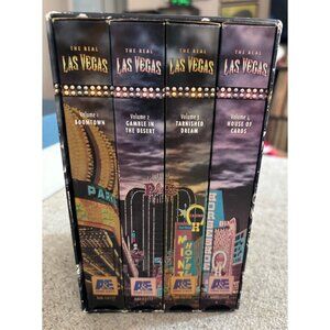 The Real Las Vegas - The Complete Story 4 VHS tapes